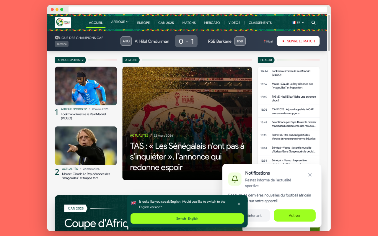 Afrique Sports